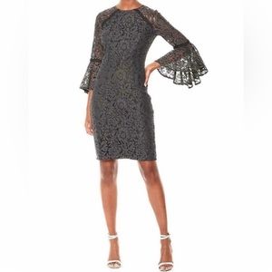 NWT CALVIN KLEIN Gorgeous Lace Dress. Size 4
